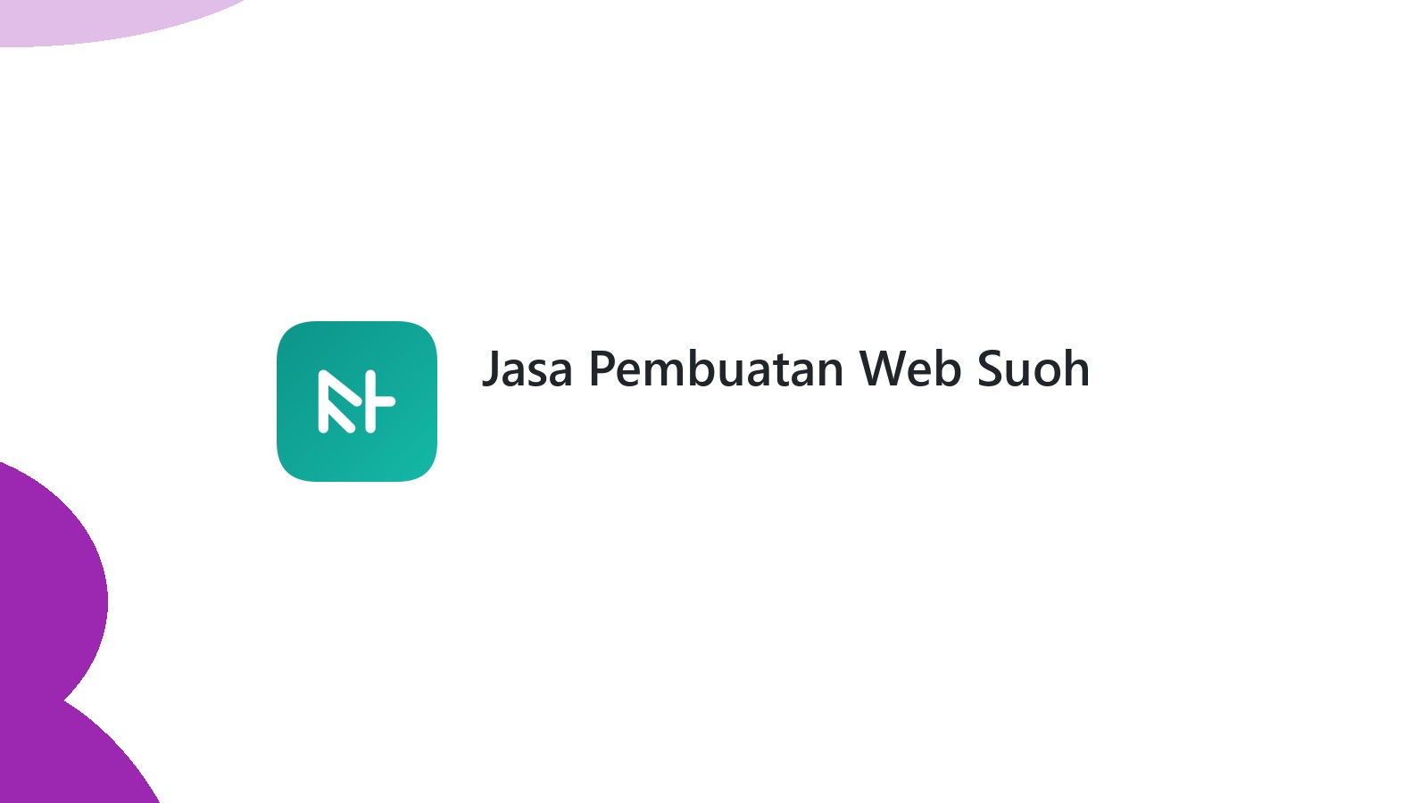 Jasa Pembuatan Web Suoh