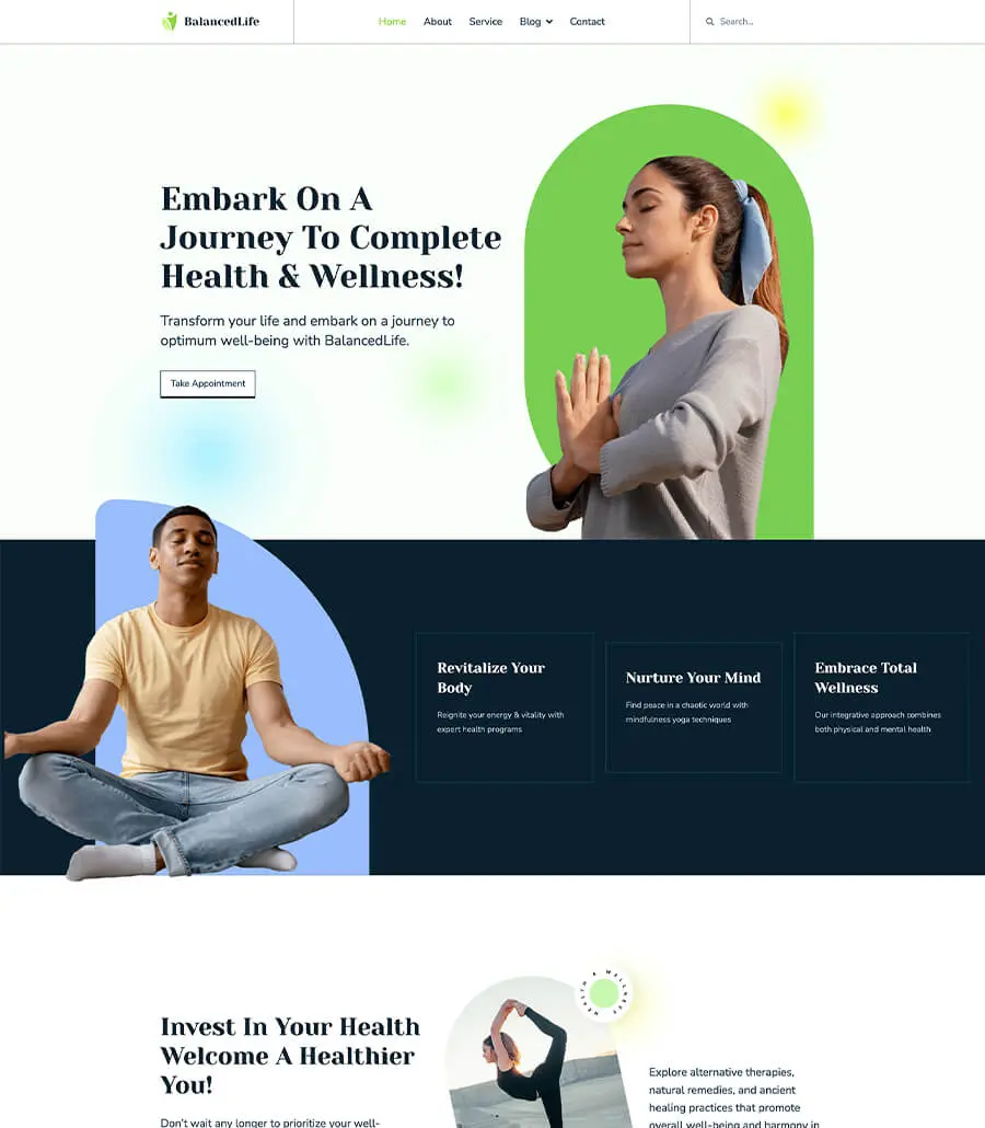 Balancedlife Elementor Health