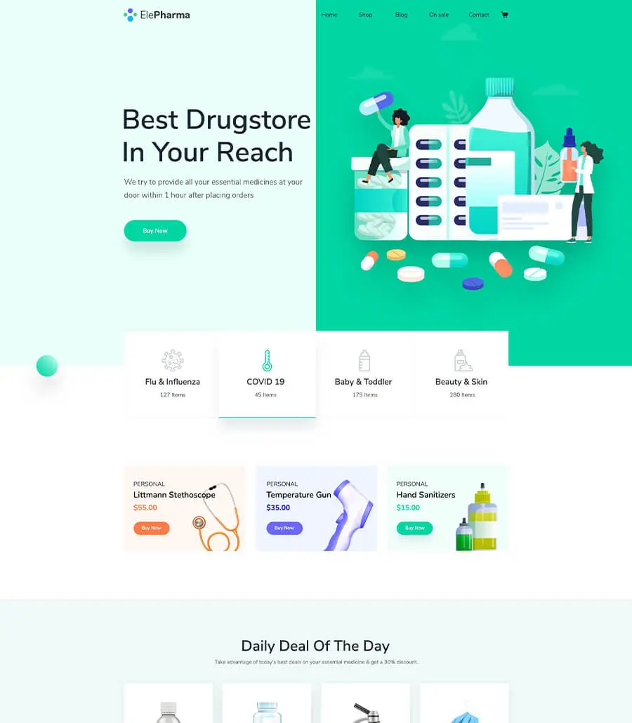 Elepharma Ecommerce Drug