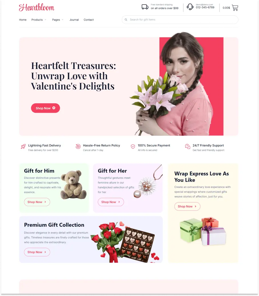 Heartbloom Valentine Gift