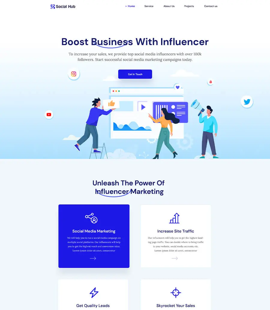 Social Hub Influencer