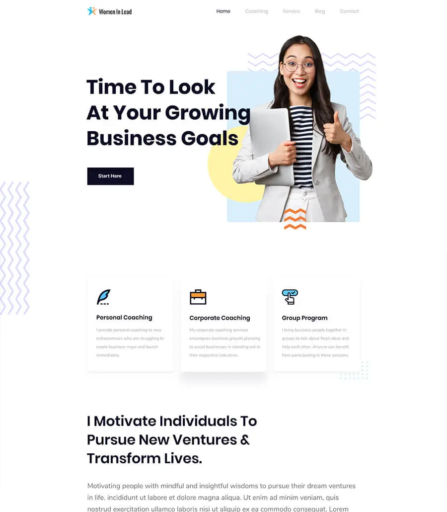 Women In Lead Female Business