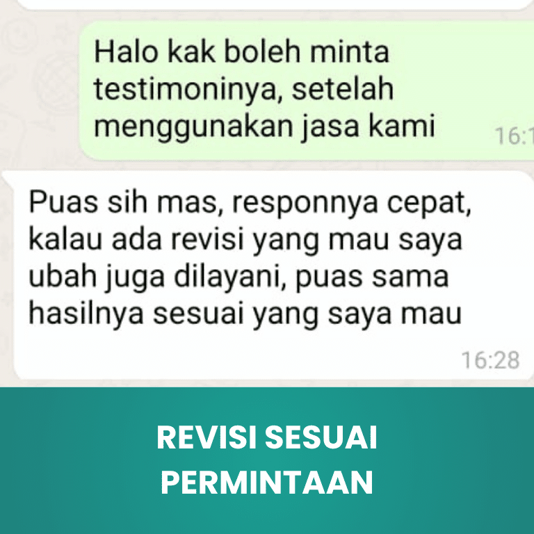 Revisi Sesuai Permintaan
